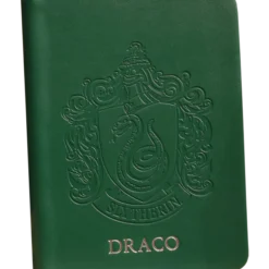 Warner Bros Best Sellers Personalised Slytherin Embossed Notebook