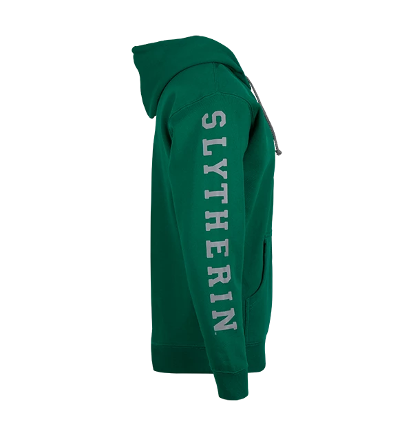 Warner Bros Best Sellers Slytherin Hooded Sweatshirt 5 Warner Bros Best Sellers Slytherin Hooded Sweatshirt
