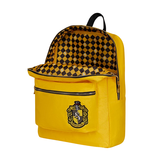 Warner Bros Best Sellers Hufflepuff Lined Backpack 5 Warner Bros Best Sellers Hufflepuff Lined Backpack