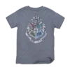 Warner Bros Kids Hogwarts Silver Crest T-Shirt