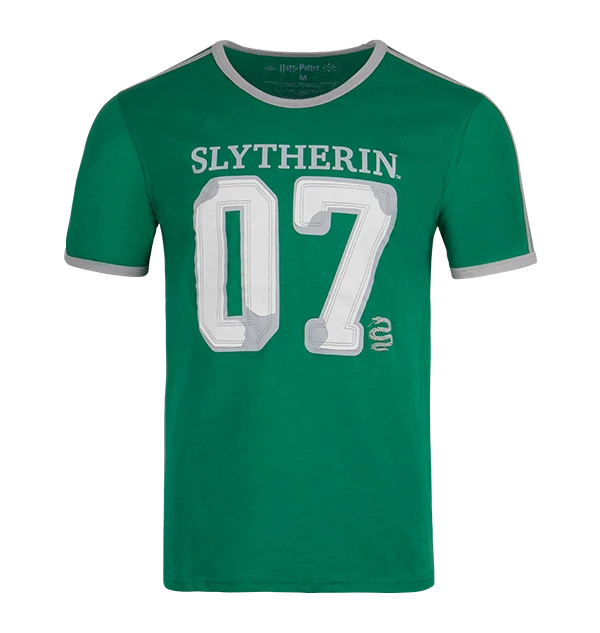 Warner Bros Personalised Slytherin House Seeker T-Shirt Best Sellers 3 Warner Bros Personalised Slytherin House Seeker T-Shirt Best Sellers