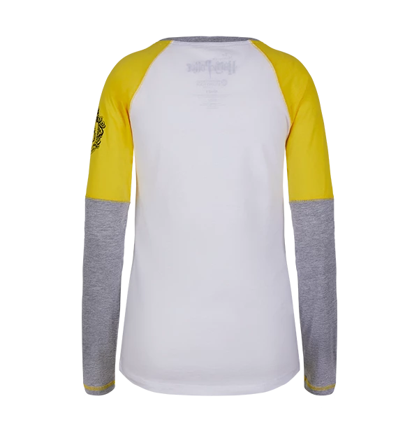 Warner Bros Best Sellers Hufflepuff Ladies Raglan Shirt 5 Warner Bros Best Sellers Hufflepuff Ladies Raglan Shirt