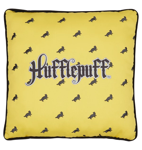 Warner Bros Hufflepuff House Cushion 4 Warner Bros Hufflepuff House Cushion