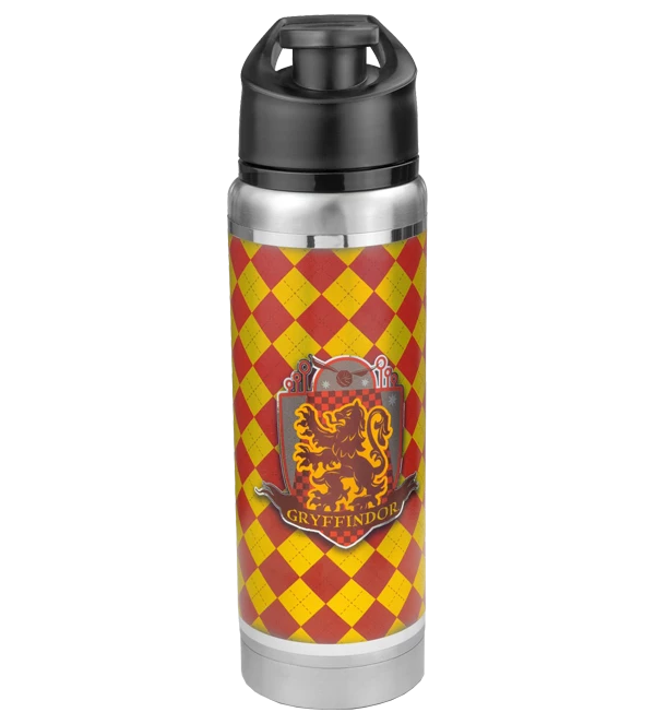 Warner Bros Gryffindor Stainless Steel Flask 3 Warner Bros Gryffindor Stainless Steel Flask