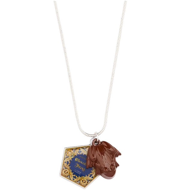 Warner Bros Chocolate Frog Charm Necklace 3 Warner Bros Chocolate Frog Charm Necklace