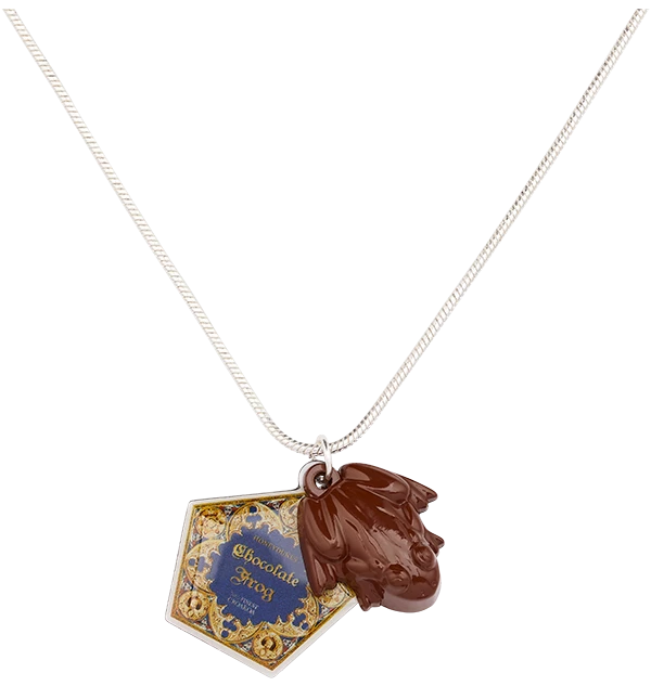 Warner Bros Chocolate Frog Charm Necklace 4 Warner Bros Chocolate Frog Charm Necklace