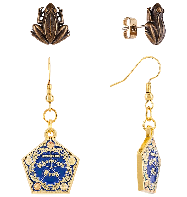Warner Bros Chocolate Frog Earring Set Exclusives 3 Warner Bros Chocolate Frog Earring Set Exclusives