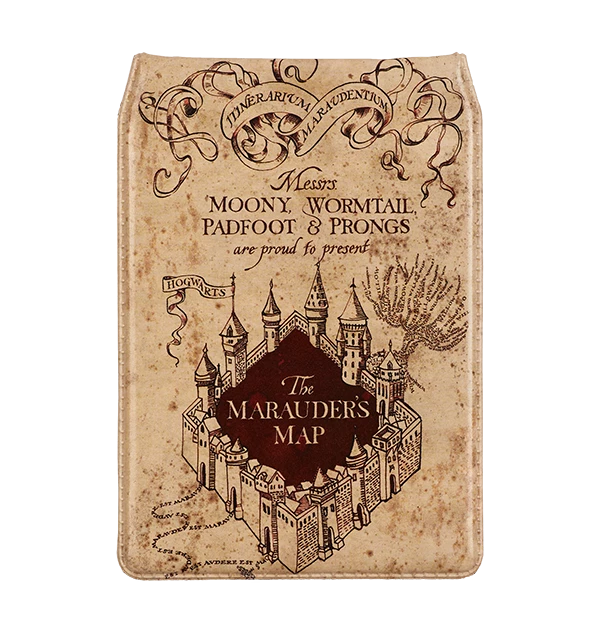 Warner Bros Best Sellers Marauders Map Travel Card Holder 3 Warner Bros Best Sellers Marauders Map Travel Card Holder
