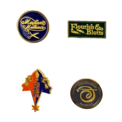 Warner Bros Best Sellers Diagon Alley Shop Sign Pins