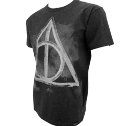 Warner Bros Best Sellers Deathly Hallows Smoky Charcoal T-Shirt 11 Warner Bros Best Sellers Deathly Hallows Smoky Charcoal T-Shirt