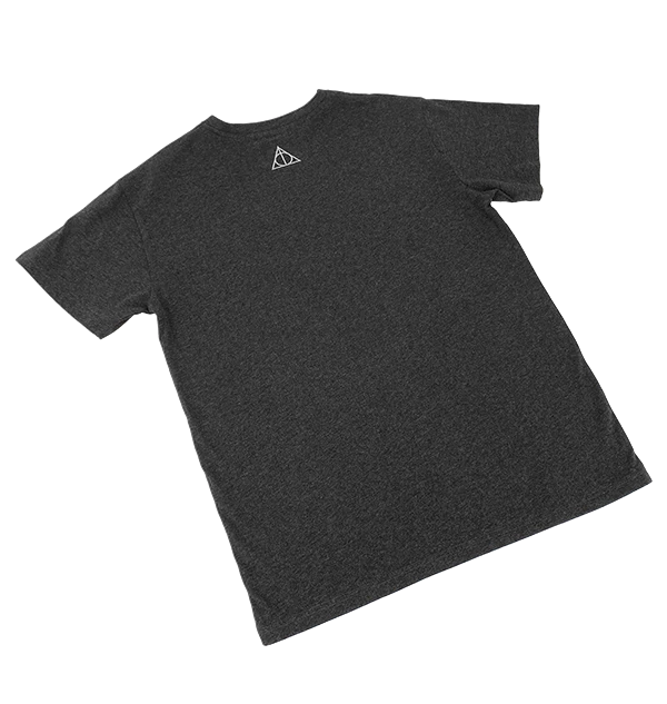 Warner Bros Best Sellers Deathly Hallows Smoky Charcoal T-Shirt 7 Warner Bros Best Sellers Deathly Hallows Smoky Charcoal T-Shirt