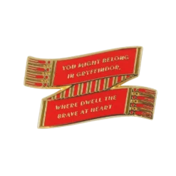 Warner Bros Best Sellers Gryffindor Scarf Enamel Pin