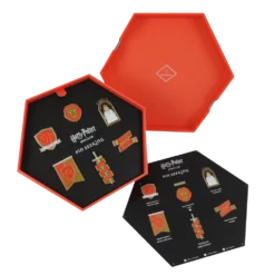 Warner Bros First Edition Gryffindor Enamel Pin Set