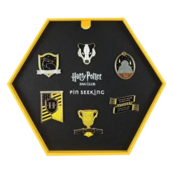 Warner Bros Second Edition Hufflepuff Enamel Pins Set Best Sellers