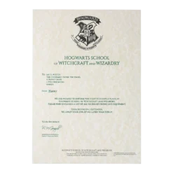 Warner Bros Exclusives Harry Potter's Hogwarts Acceptance Letter
