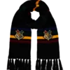 Warner Bros Best Sellers Hogwarts School Crest Knitted Scarf 2 Warner Bros Best Sellers Hogwarts School Crest Knitted Scarf
