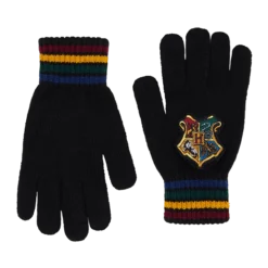 Warner Bros Best Sellers Hogwarts School Crest Knitted Gloves