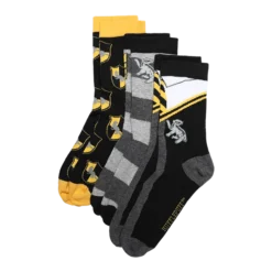 Warner Bros Hufflepuff House 3-Pack Socks
