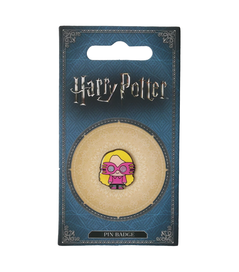 Warner Bros Kawaii Luna Lovegood Pin Badge Souvenirs 4 Warner Bros Kawaii Luna Lovegood Pin Badge Souvenirs