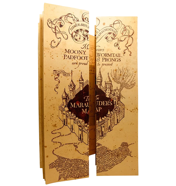 Warner Bros Marauder's Map Replica Best Sellers 3 Warner Bros Marauder's Map Replica Best Sellers