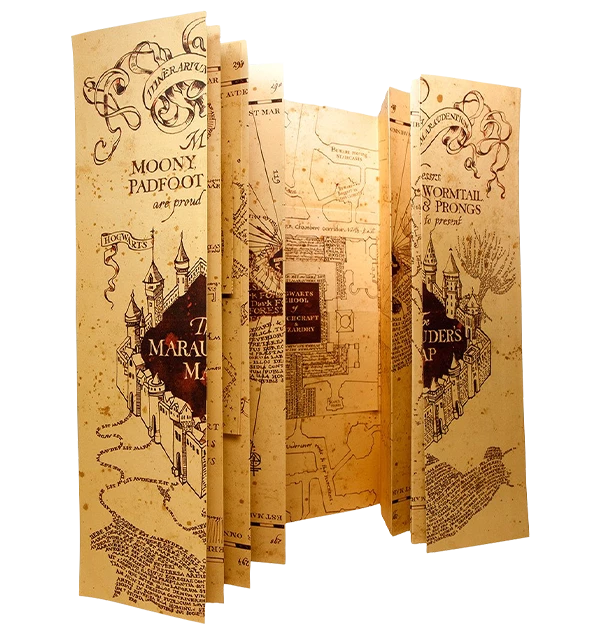 Warner Bros Marauder's Map Replica Best Sellers 4 Warner Bros Marauder's Map Replica Best Sellers