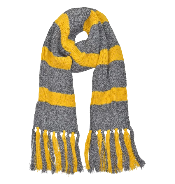 Warner Bros Vintage Hufflepuff Scarf 3 Warner Bros Vintage Hufflepuff Scarf