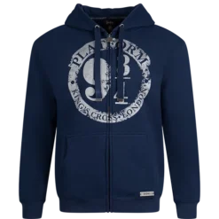 Warner Bros Platform 9 3/4 Zip Hoodie - Navy Platform 9¾