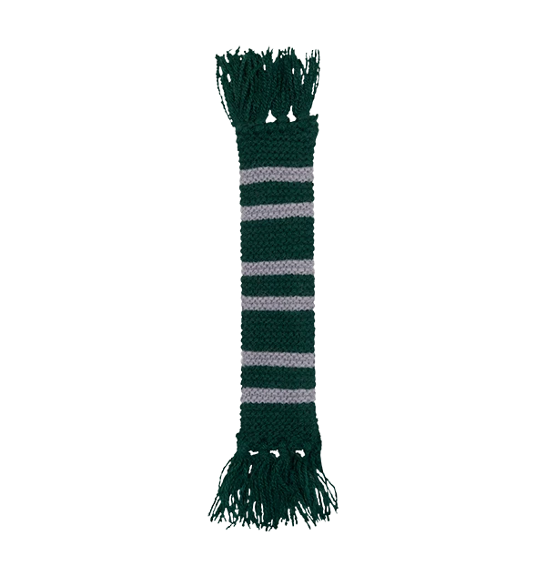 Warner Bros Slytherin Scarf Bookmark 3 Warner Bros Slytherin Scarf Bookmark