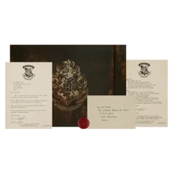 Warner Bros Best Sellers Personalised Hogwarts Acceptance Letter
