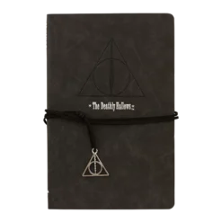 Warner Bros Best Sellers Faux Leather Deathly Hallows Notebook