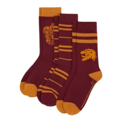 Harry Potter - UK Unified Gryffindor Sock Set (3 Pack)