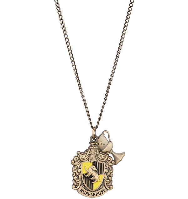 Warner Bros Hufflepuff House Crest Necklace Best Sellers 3 Warner Bros Hufflepuff House Crest Necklace Best Sellers