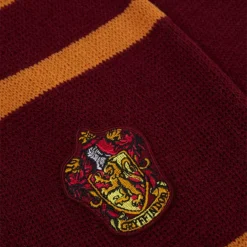 Warner Bros Gryffindor Knitted Crest Scarf