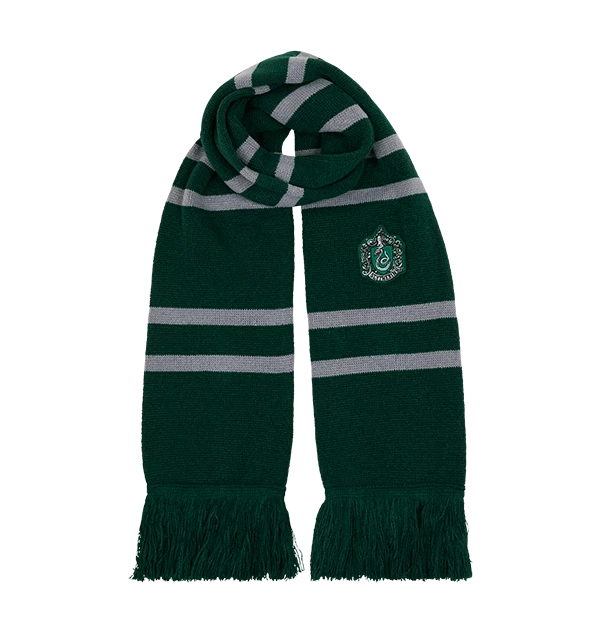 Warner Bros Slytherin Knitted Crest Scarf Best Sellers 3 Warner Bros Slytherin Knitted Crest Scarf Best Sellers