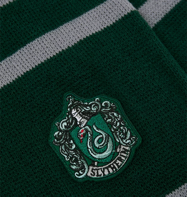 Warner Bros Slytherin Knitted Crest Scarf Best Sellers 4 Warner Bros Slytherin Knitted Crest Scarf Best Sellers