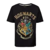 Warner Bros Kids Hogwarts Crest Black T-Shirt