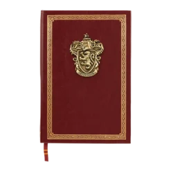 Warner Bros Faux Leather Gryffindor Crest Notebook
