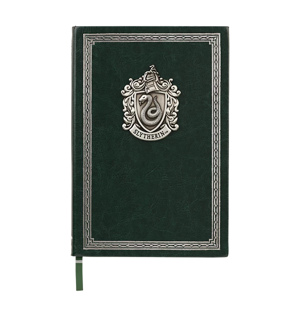 Warner Bros Faux Leather Slytherin Crest Notebook Best Sellers 3 Warner Bros Faux Leather Slytherin Crest Notebook Best Sellers