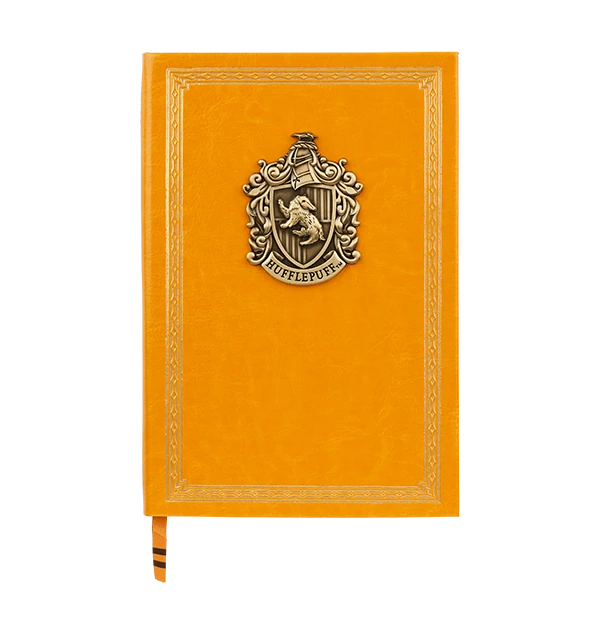 Warner Bros Faux Leather Hufflepuff Crest Notebook Best Sellers 3 Warner Bros Faux Leather Hufflepuff Crest Notebook Best Sellers