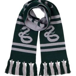 Warner Bros Best Sellers Slytherin Reversible Knit Scarf