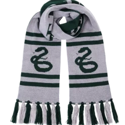 Warner Bros Best Sellers Slytherin Reversible Knit Scarf