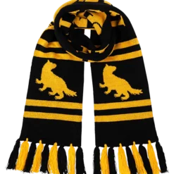 Warner Bros Best Sellers Hufflepuff Reversible Knit Scarf