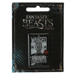 Warner Bros Fantastic Beasts Wanded & Dangerous Pin Badge