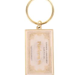 Warner Bros Hogwarts Express Ticket Keyring Platform 9¾