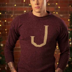 Warner Bros 'J' Weasley Knitted Jumper Best Sellers