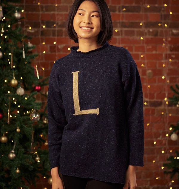 Warner Bros 'L' Weasley Knitted Jumper 3 Warner Bros 'L' Weasley Knitted Jumper