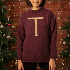 Warner Bros 'T' Weasley Knitted Jumper