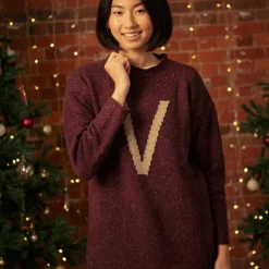 Warner Bros Weasley Knitted Jumpers 'V' Weasley Knitted Jumper