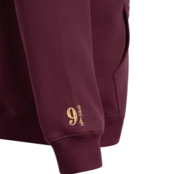 Warner Bros Platform 9 3/4 Zip Hoodie - Burgundy