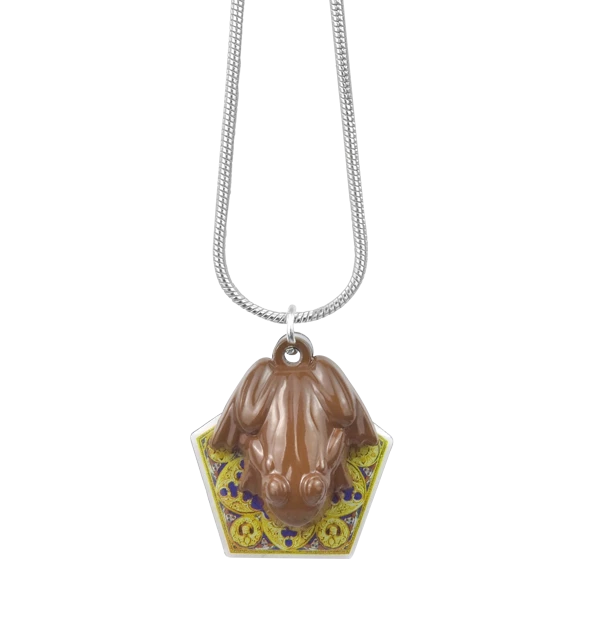 Warner Bros Chocolate Frog Charm Necklace 6 Warner Bros Chocolate Frog Charm Necklace